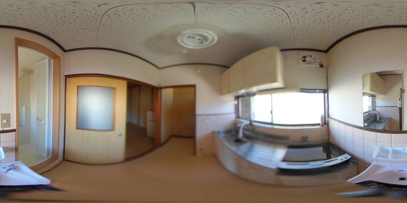 パノラマ画像洗面所