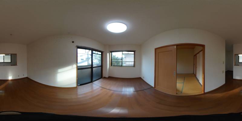 パノラマ画像リビング