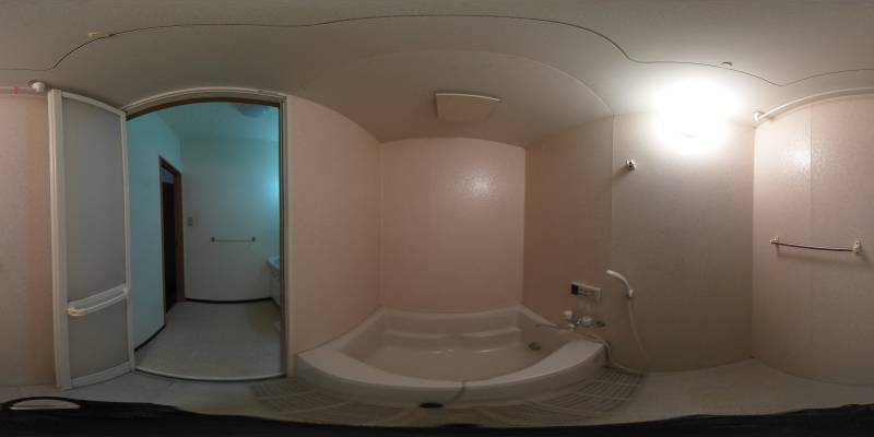 パノラマ画像バスルーム