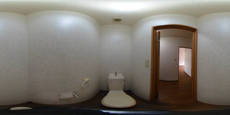 パノラマ画像トイレ