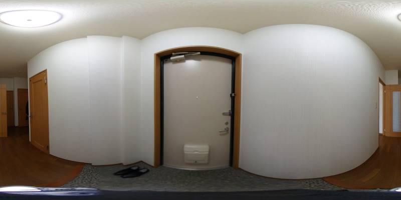 パノラマ画像玄関