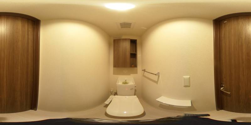 パノラマ画像トイレ