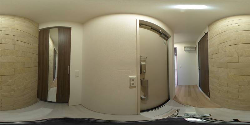 パノラマ画像玄関