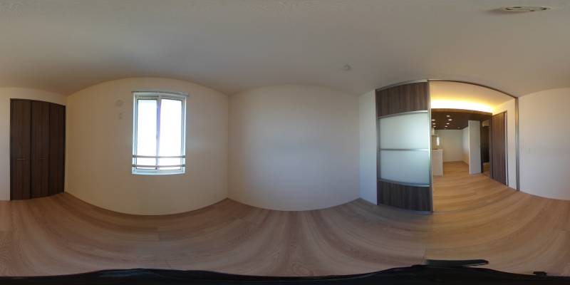 パノラマ画像洋室