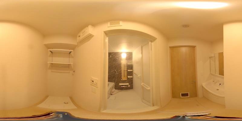 パノラマ画像洗面所