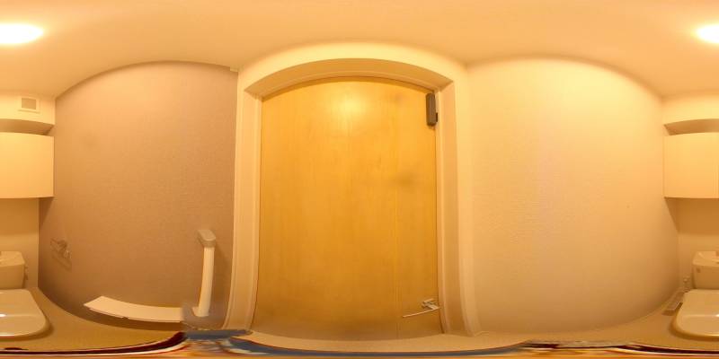 パノラマ画像トイレ