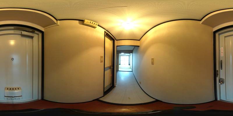 パノラマ画像玄関