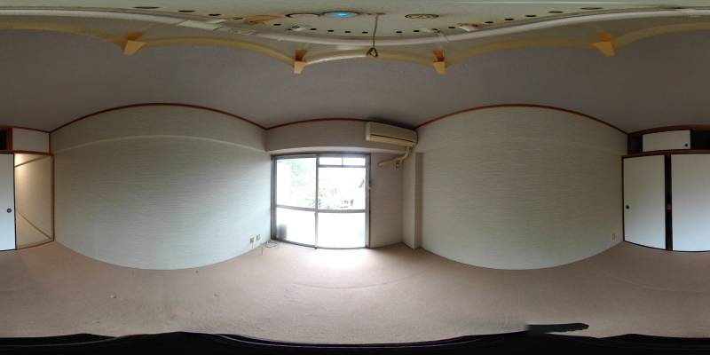 パノラマ画像洋室