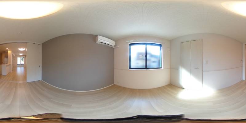 パノラマ画像洋室