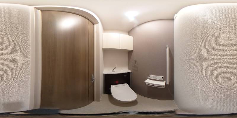 パノラマ画像トイレ