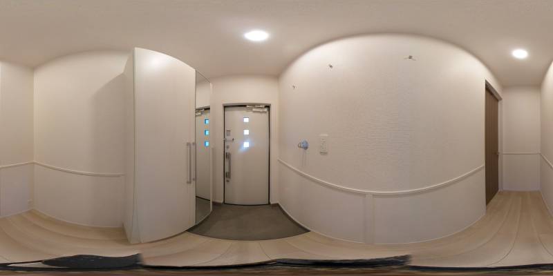 パノラマ画像玄関