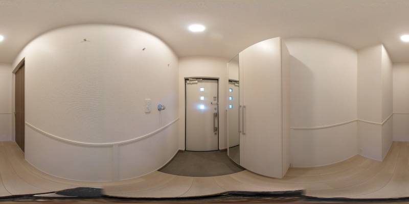 パノラマ画像玄関