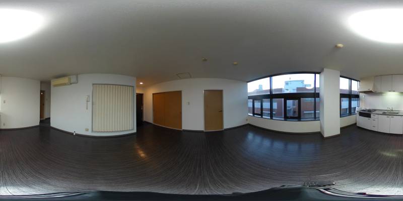 パノラマ画像リビング