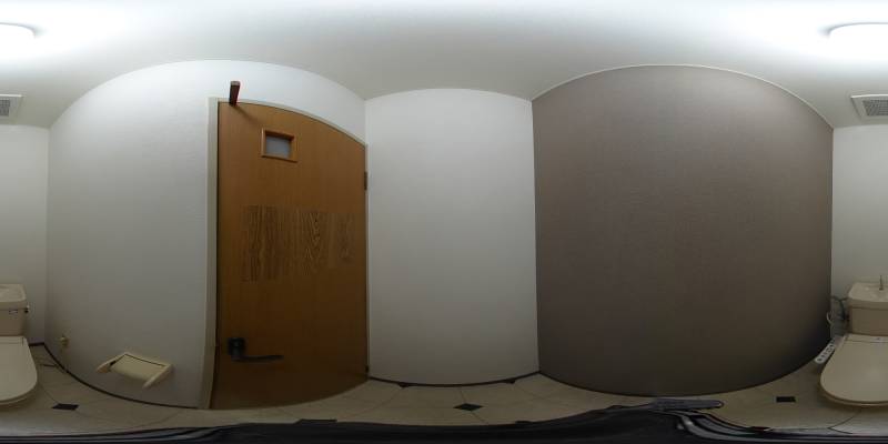 パノラマ画像トイレ