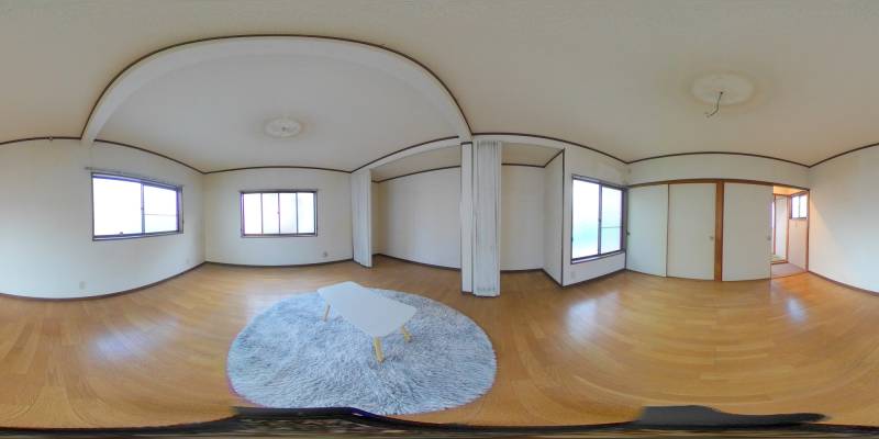 パノラマ画像洋室