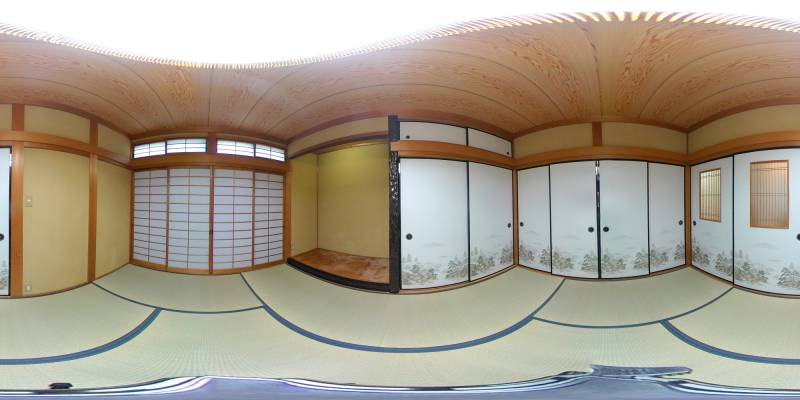 パノラマ画像和室