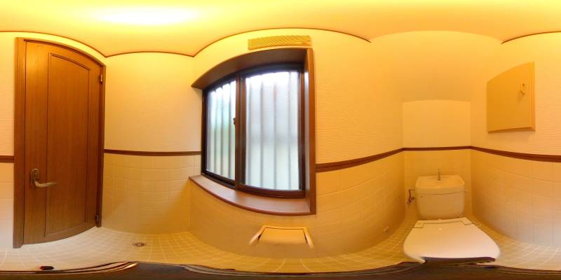 パノラマ画像トイレ