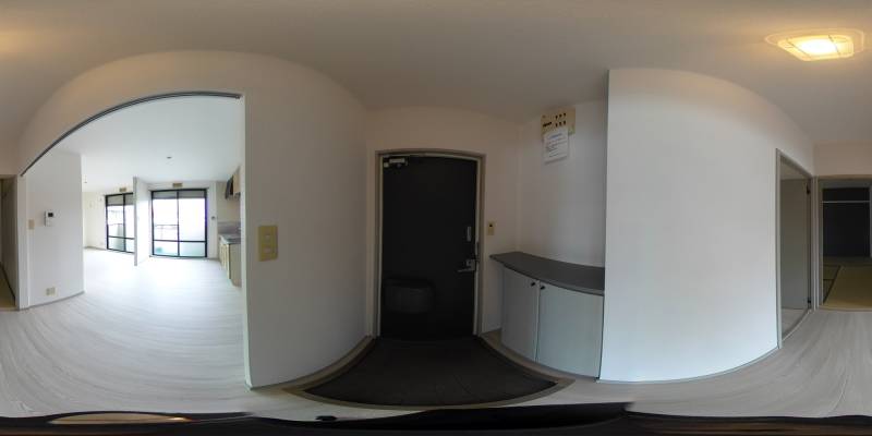 パノラマ画像玄関