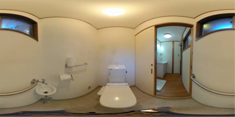 パノラマ画像トイレ