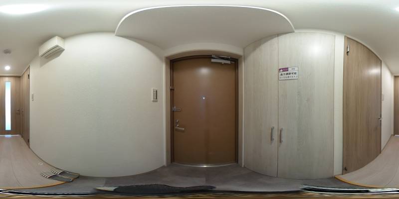 パノラマ画像玄関
