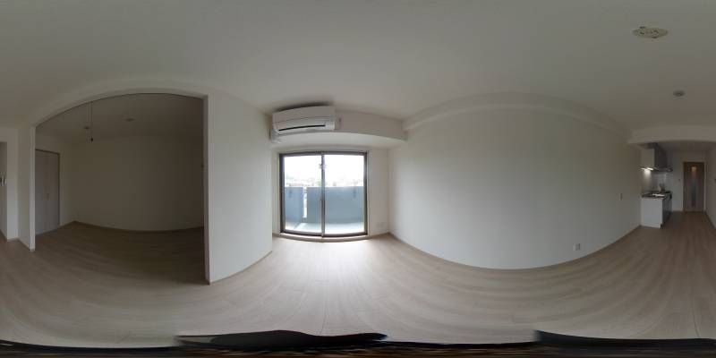 パノラマ画像リビング