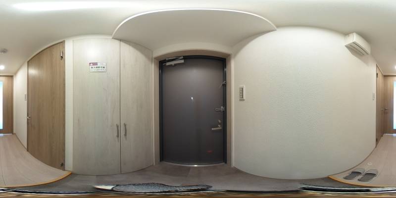 パノラマ画像玄関