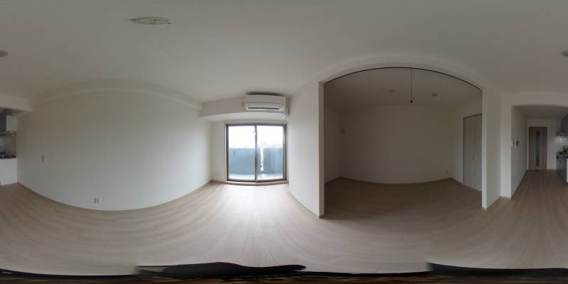 パノラマ画像リビング