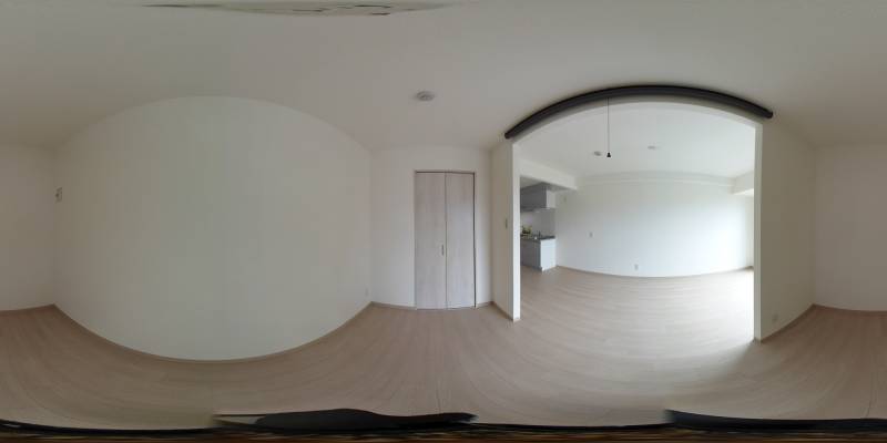 パノラマ画像洋室