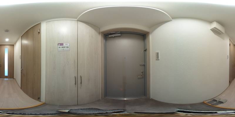 パノラマ画像玄関