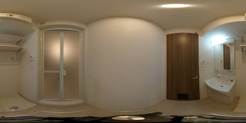 パノラマ画像洗面所