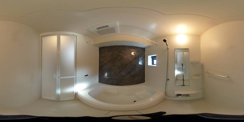 パノラマ画像バスルーム