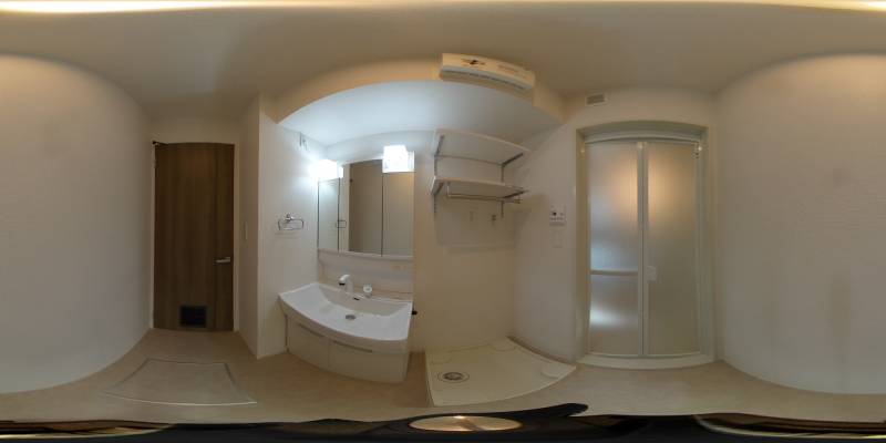 パノラマ画像洗面所