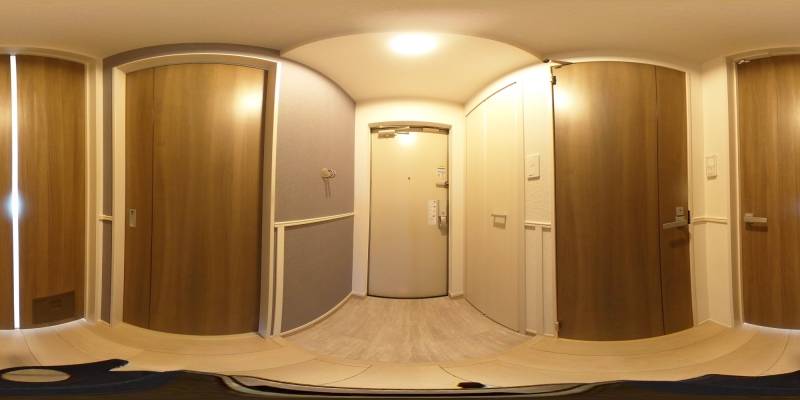 パノラマ画像玄関