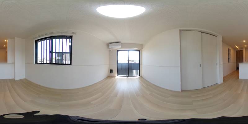 パノラマ画像リビング