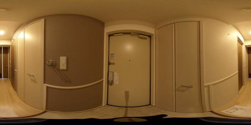 パノラマ画像玄関