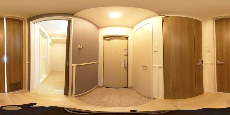 パノラマ画像玄関