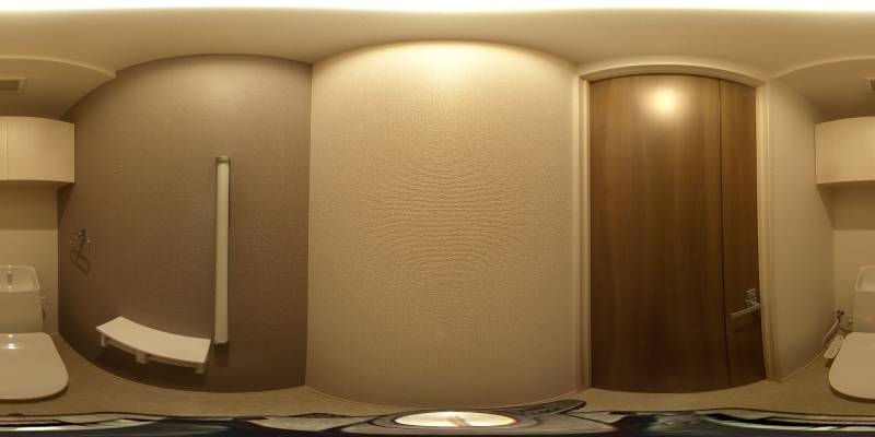 パノラマ画像トイレ