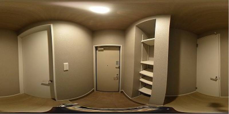 パノラマ画像玄関