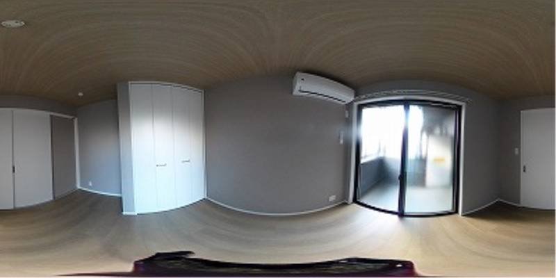 パノラマ画像リビング