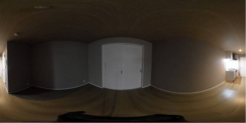 パノラマ画像洋室