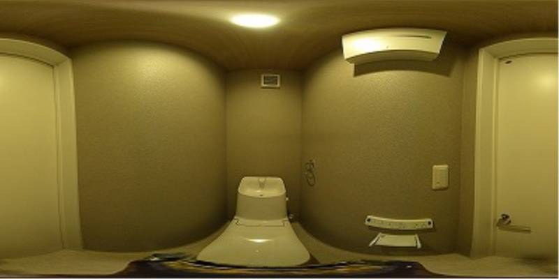 パノラマ画像トイレ