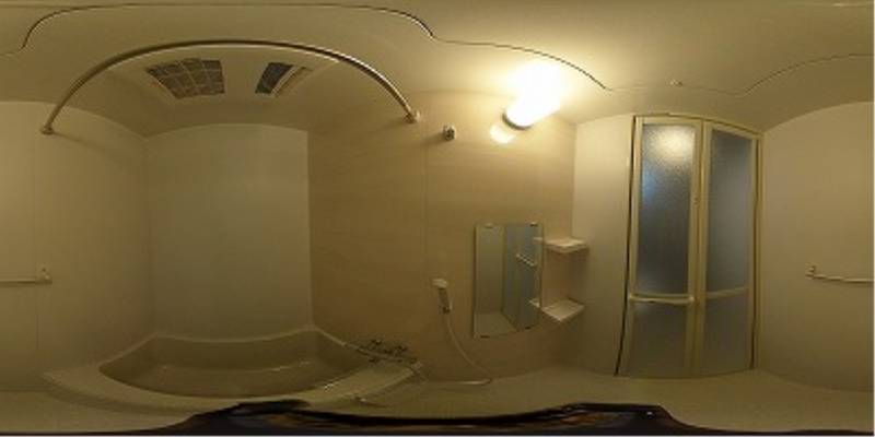 パノラマ画像バスルーム