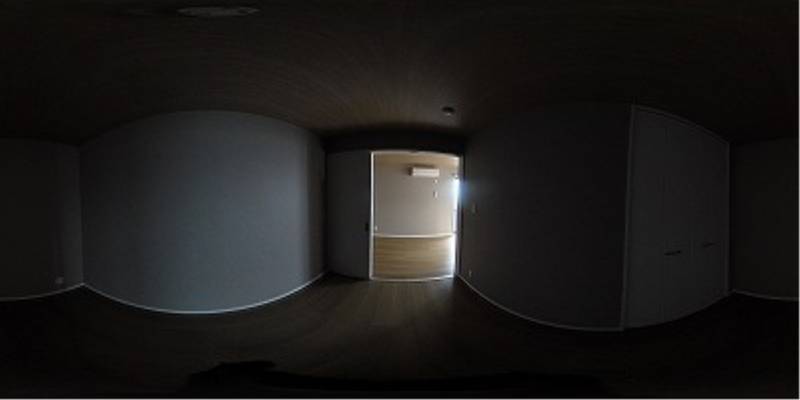 パノラマ画像洋室