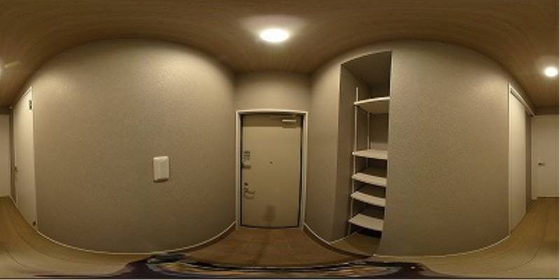 パノラマ画像玄関