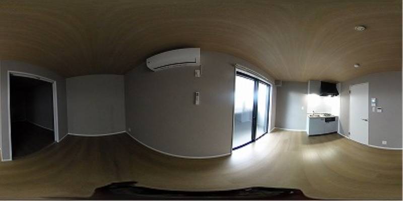 パノラマ画像リビング