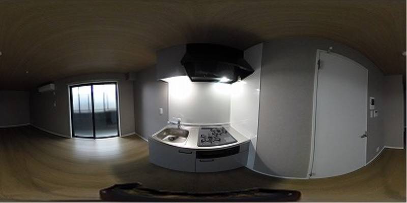 パノラマ画像キッチン