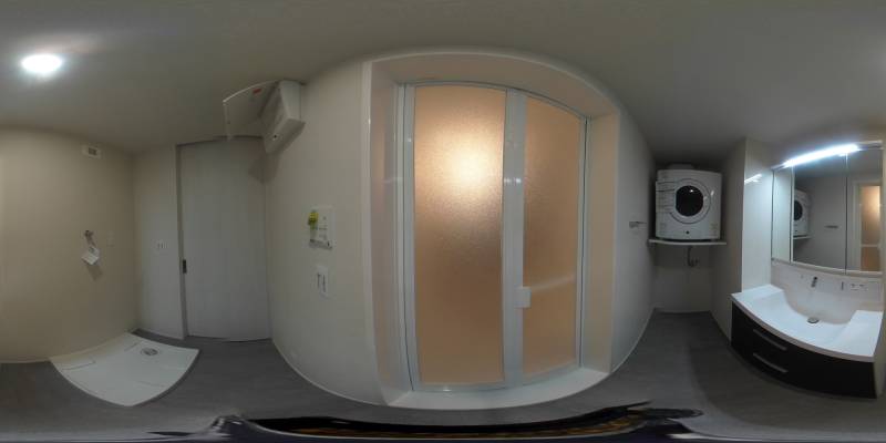 パノラマ画像洗面所