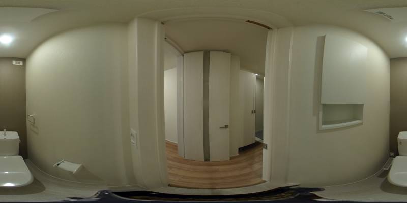 パノラマ画像トイレ