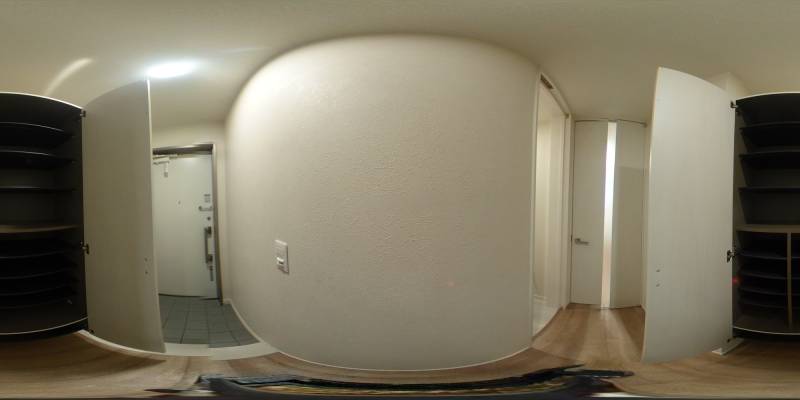 パノラマ画像玄関