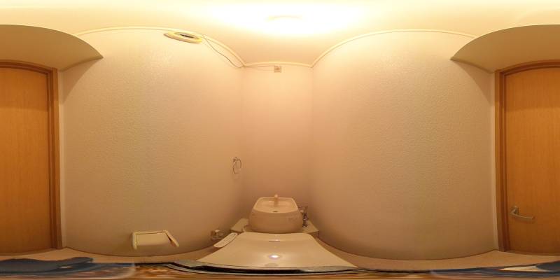 パノラマ画像トイレ